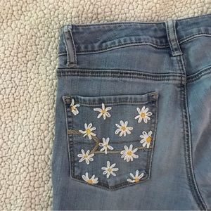Embroidered American Eagle Jeans